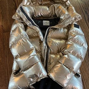 SAM Girls Size 10 Gold Jacket